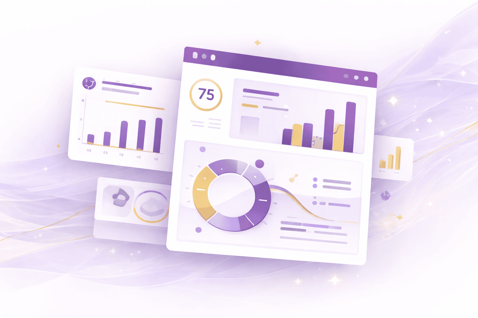 Governance dashboard showing accessibility metrics and progress tracking